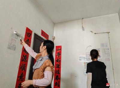 【悦•广水】三里河社区开展“清除牛皮癣 社区更清洁”专项整治活动