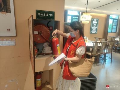 【悦•广水】南关社区持续开展“九小场所”消防安全检查
