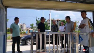 【越·广水】市政府、市政协调研指导印台医院整体搬迁项目建设工作