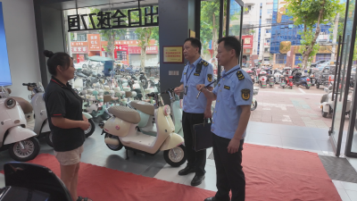 【越·广水】市市场监管局开展三无摩托检查行动   守护交通安全防线