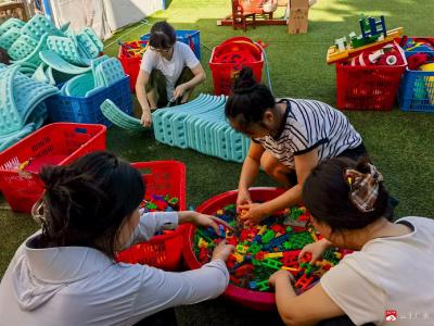 【阅·广水】“清洁校园　迎接新学期”——广办中心幼儿园开展秋季开学卫生大扫除