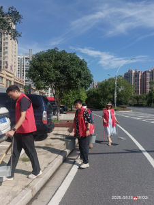 【越·广水】共建清洁家园 共享美好环境——市医保局积极开展“清洁家园”包保路段清洁活动