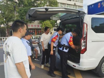 【悦·广水】炎炎夏日送清凉  街面巡查护安康
