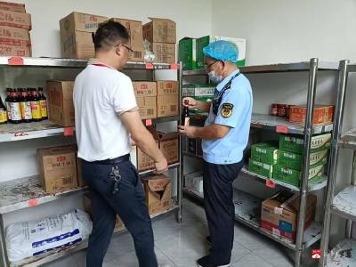 【越·广水】陈巷镇市场所开展校园食堂安全专项检查行动