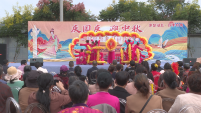 【越·广水】燃！蔡河镇首届广场舞展演赛舞出火热爱国情
