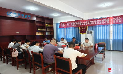【越·广水】广水市财政局督导蔡河财政所“三资”整治 助力乡村经济健康发展