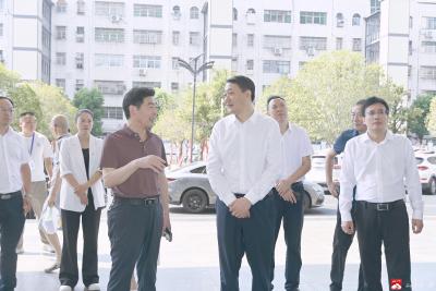【越·广水】随州市人大常委会副主任金厚鹏赴广水一医院调研安全生产工作