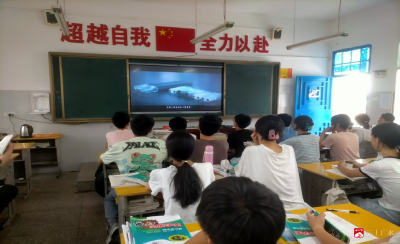 【越·广水】蔡河镇禁毒宣传进校园 筑牢青春防毒墙