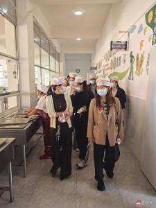 【越·广水】食堂“零距离”，共话好“食”光  ------陈巷镇中心小学食堂家长开放日活动