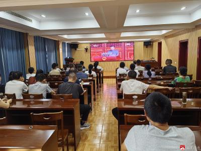 【越·广水】铭记抗战历史 凝聚奋进力量 市医保局组织观看纪念大会直播