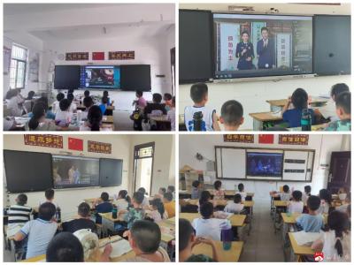 【越·广水】太平镇中心小学组织观看“2025消防安全公开课”