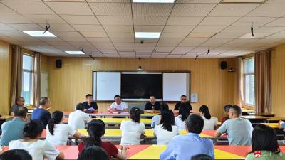 【越·广水】余店镇中心中学：协同教育局完成干部人选考察，夯实管理队伍根基