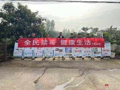 【悦·广水】十里街道：禁毒宣传进村入户 筑牢乡村无毒屏障