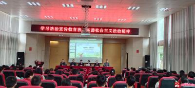 【越·广水】法润青春：规则为翼，守护成长之路——广水市法院走进骆店中学开展法治宣传活动