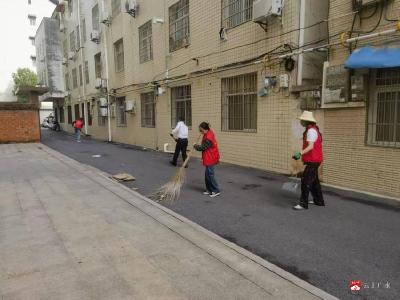 【悦·广水】三里塘社区“清洁家园常态化　安全生产不落下”