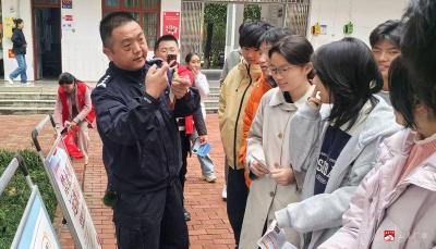 【越·广水】禁毒宣传进校园 护航青春助成长——广水街道禁毒宣传活动走进市实验高中