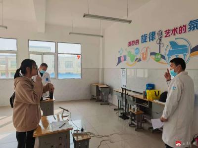 【阅·广水】呵护“心灵窗户”   守护清晰视界——十里中学开展学生视力筛查及爱眼教育活动