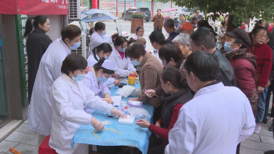 【悦•广水】暖心义诊进社区  群众健康有“医”靠
