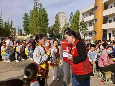 【越·广水】“法治进校园”宣讲活动深入广水八一学校开启“崇德明法”思政课