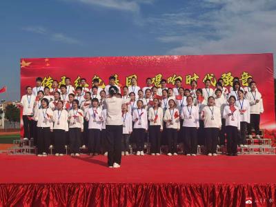 【阅·广水】李店镇初级中学：红歌震天响  精神代代传