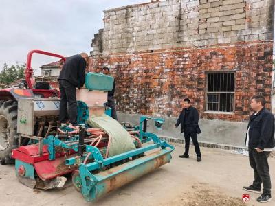 【越·广水】杨寨镇“三措并举”推进秋冬播 为来年丰产筑牢“希望根基”