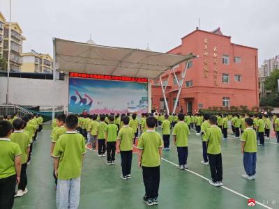 【越·广水】“强国复兴有我 争当新时代好少年”十里中心小学2025年少先队建队纪念日主题活动