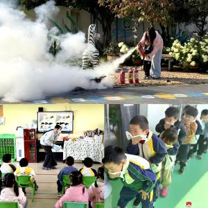 【越·广水】萌娃学消防 安全记心间——蔡河镇中心幼儿园消防应急演练活动纪实