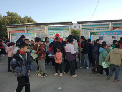 【越·广水】市林业局开展野生动物保护进校园活动