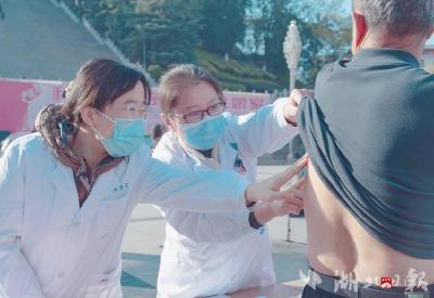 【越·廣水】廣水一醫院開展“醫療服務質量提升月”義診暨健康宣教活動