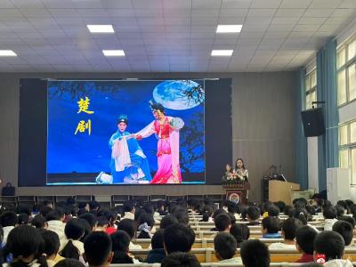 【越·广水】长岭镇中心学校：戏曲进校园  国粹共传承