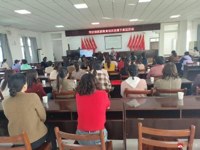 【越·广水】李店镇：开展家庭教育培训下基层活动