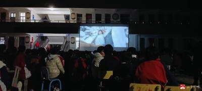 电影进校园，教育润心田——广水市骆店中学开展主题观影活动