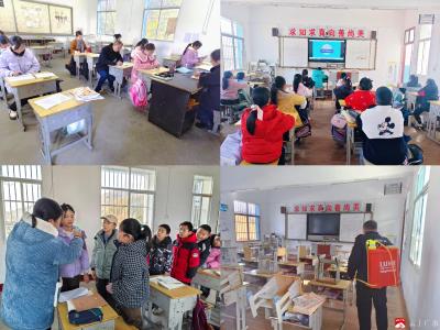 【越·广水】蔡河镇小河中心小学：双线发力筑防线 家校协同护健康