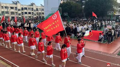 【越·广水】十里中心中学第三十四届田径运动会启幕  