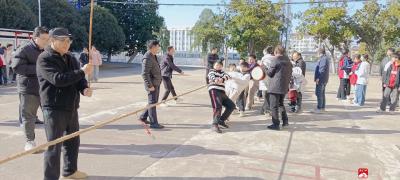 【越·广水】绳聚锋芒凝众志 力聚乾坤显真章——广水市骆店中学举行八年级拔河比赛