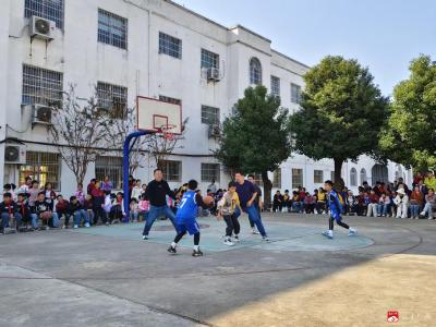 【越·廣水】駱店鎮中心小學成功舉辦2025年校園籃球友誼賽
