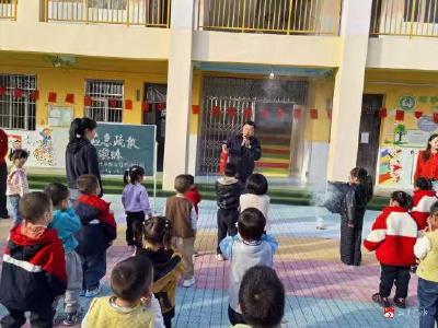 【越·廣水】安全“童”行  防患未然——駱店鎮中心幼兒園開展應急疏散演練活動