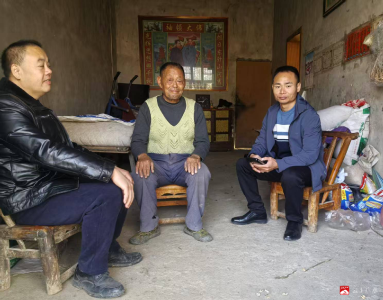 【越·广水】蔡河：退役军人服务站上门服务，为高龄优抚对象送上“暖心关怀”