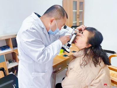 【越·广水】广水一医院专家下沉余店卫生院  带教帮扶筑牢基层眼健康网