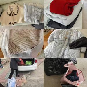 长岭镇中心学校：衣暖寒冬 爱润校园