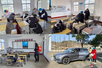 蔡河镇小河中心小学开展突发健康事件应急模拟演练