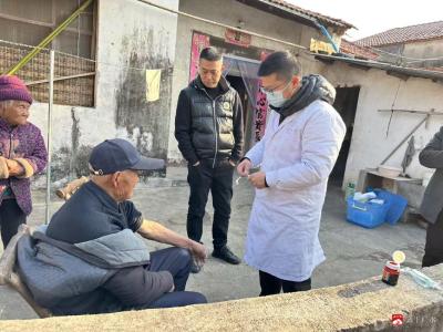 【悦·广水】黑虎冲社区：情系高龄老人 暖心体检护航 