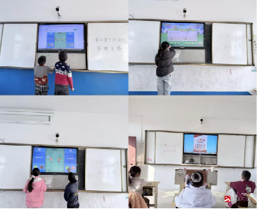 蔡河镇黄土中心小学开展中小学日常行为准则答题竞赛活动