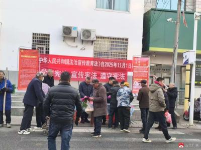 开展宪法宣传，增强法治意识