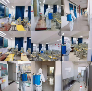 校园消杀全方位 守护健康不松懈——广水市第三实验小学开展校园消毒工作