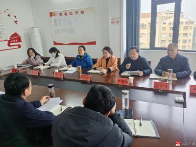 随州市医保局到广水市调研医保工作