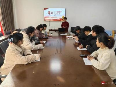 广水：学习全会精神 绘就巾帼力量