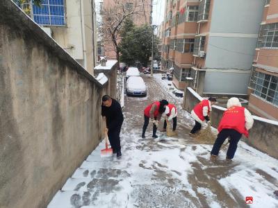 【悦·广水】南关社区：风雪守路暖民心 文明实践显担当