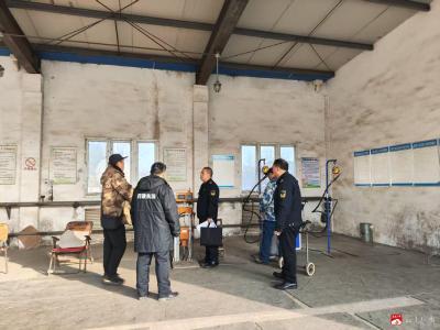 拧紧燃气“安全阀”——广水市市场监督管理局开展岁末年初液化气站安全生产专项检查