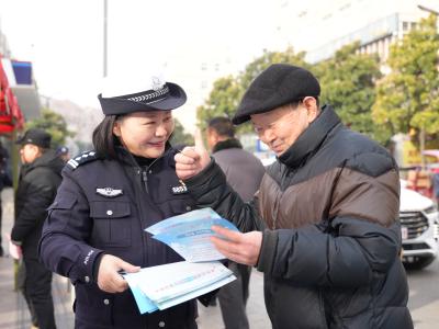 警民携手共话安全！广水公安第六个警察节主题宣传活动暖人心